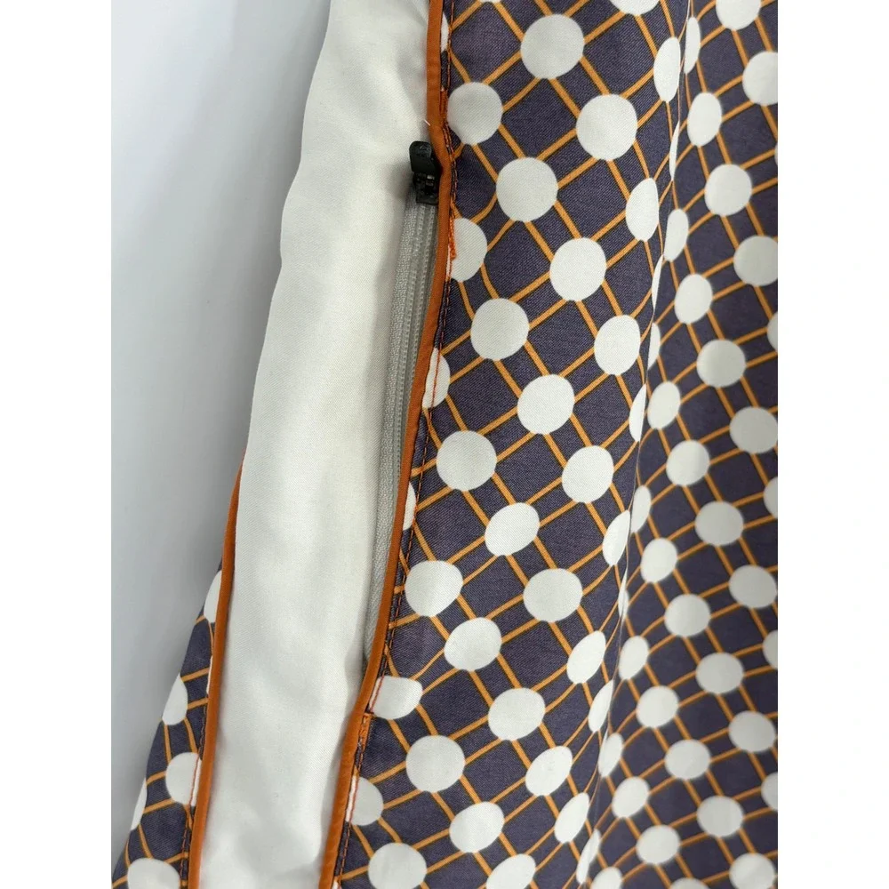 Katin Board Shorts Mens 34 Brown Polka Dot Geometric Retro Surf Swim Trunks
